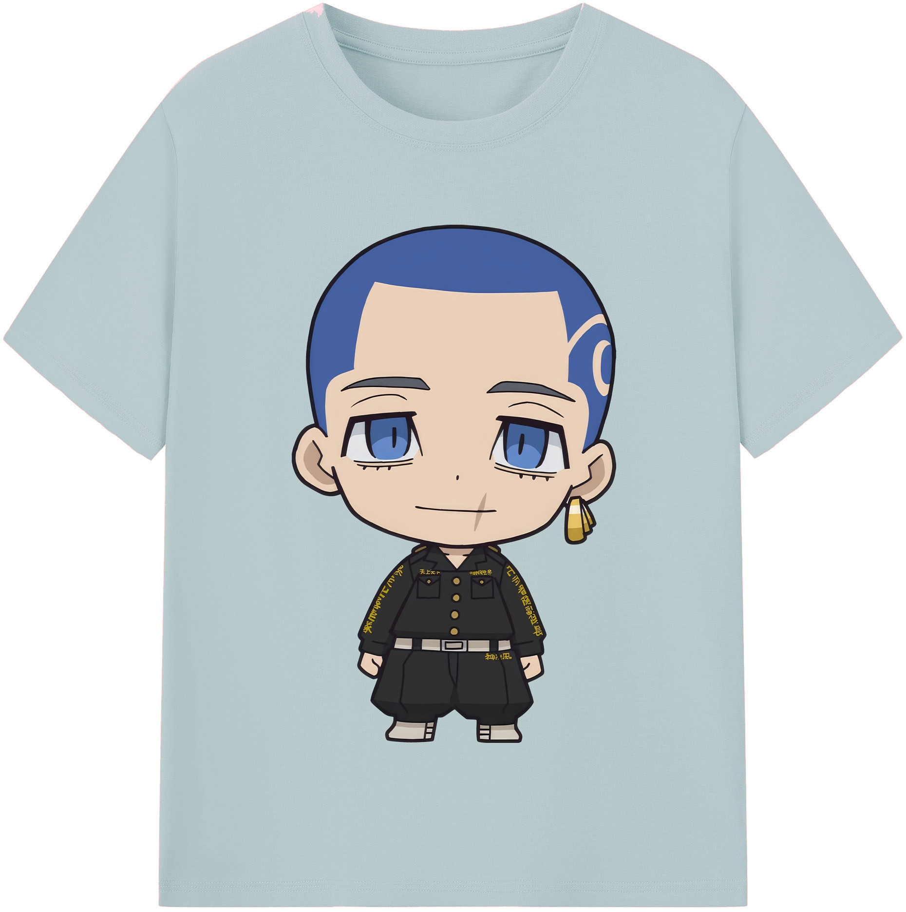 （画像用） 東京リベンジャーズ Tokyo Revengers 綿100％半袖Tシャツ（フロントプリント）